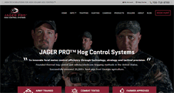 Desktop Screenshot of jagerpro.com